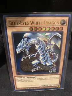 Yugioh! Blue-Eyes White Dragon 25th Anniversary LC01-EN004 Ultra Rare - Image 1