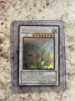 Konami Yu-Gi-Oh! Stardust Dragon TDGS-EN040 Ghost Rare - Image 1