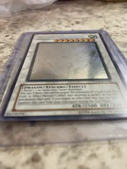 Konami Yu-Gi-Oh! Stardust Dragon TDGS-EN040 Ghost Rare - Image 5