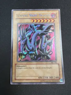 Yu-Gi-Oh! Serpent Night Dragon (NM) SRL-103 Secret Rare Spell Ruler - Image 1