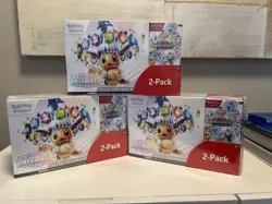 Sealed Costco Pokemon Prismatic Evolutions 2-Pack ETB Booster Bundle - Image 1