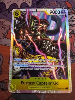 Eustass"Captain"Kid (112) OP10-112 Super Rare Royal Blood One Piece Near Mint - Image 1