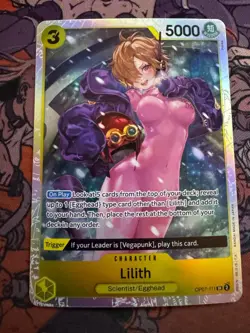 Lilith OP07-111 Super Rare 500 Years in the Future One Piece Near Mint - Image 1