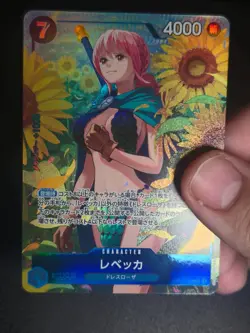 One Piece CCG TCG - Rebecca (Alt Art Parallel) OP10-058 SR Japanese NM - Image 3