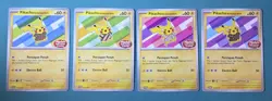 Pikachu Batik Complete Set 101 154 155 190 SV-P Pokemon Indonesia NM - Image 1