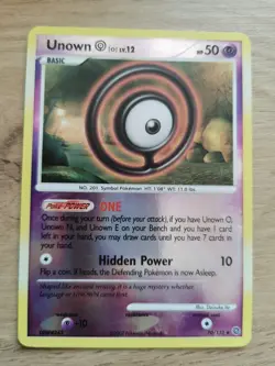 Pokemon TCG Unown O Secret Wonders 70/132 Reverse Holo NM Condition - Image 1