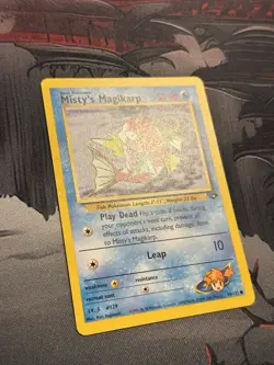 Misty's Magikarp 88/132 Unlimited Pokemon Gym Challenge NM - Image 3