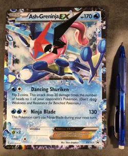 2016 Pokemon XY: Promo A.G. EX Box- Ash Greninja EX (XY133) HP 170 Jumbo Size - Image 1