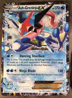 2016 Pokemon XY: Promo A.G. EX Box- Ash Greninja EX (XY133) HP 170 Jumbo Size - Image 3
