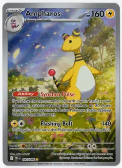 Ampharos 090/086 - Illustration Rare - Pokemon TCG: Chaos Rising NM - Image 1