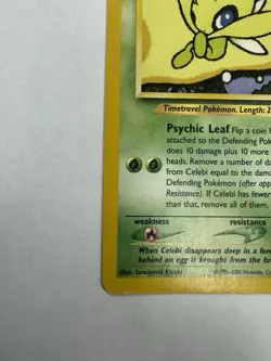 The Pokemon Company Celebi 16/64 Neo Revelation Basic 50 HP Unlimited Rare - Image 3