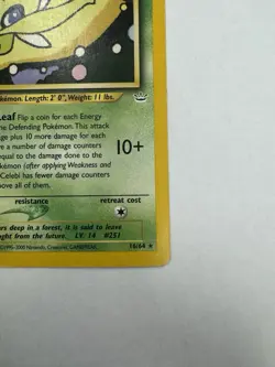 The Pokemon Company Celebi 16/64 Neo Revelation Basic 50 HP Unlimited Rare - Image 4