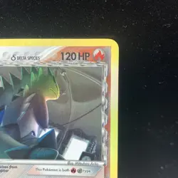 2005 Pokemon Tyranitar Ex 16/113 EX Delta Species Holo Rare LP - Image 4
