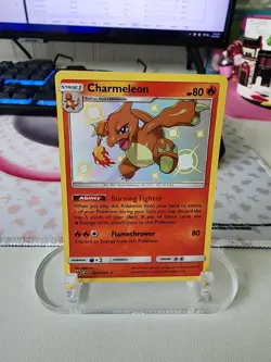 Pokemon TCG: Paldean Fates: 110/091: Charmeleon Baby Shiny Holo Rare (NM) - Image 3