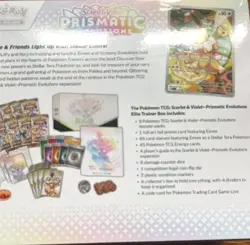 Pokemon TCG Scarlet & Violet Prismatic Evolutions Elite Trainer Box Eevee 2025 - Image 2