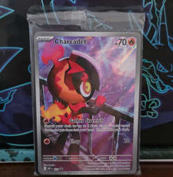 Sealed Charcadet 022 Promo Holo Eng Basic Fire 70 HP Phantasmal Flames - Image 1