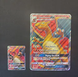 Pokemon TCG Charizard GX SM60 Oversized Jumbo Full Art 2017 Black Star Promo - Image 1