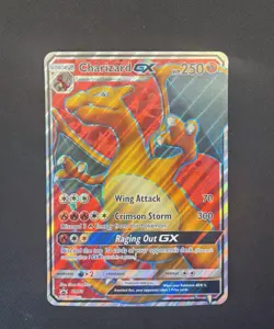 Pokemon TCG Charizard GX SM60 Oversized Jumbo Full Art 2017 Black Star Promo - Image 2
