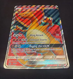 Pokemon TCG Charizard GX SM60 Oversized Jumbo Full Art 2017 Black Star Promo - Image 3