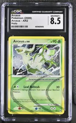 Pokemon Arceus Arceus AR2 Holo CGC 8.5 Nm/mint+ - Image 1