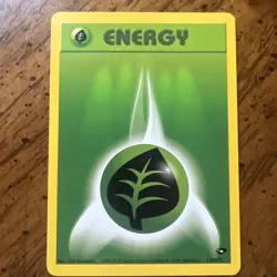 Pokemon Gym Challenge Set COMMON Grass Energy 129/132 - LP-NM unlimited - Image 1