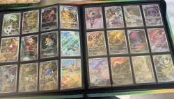 Pokemon TCG Paldea Evolved Complete Master Set in Vault X SV2 Binder + Promos - Image 1