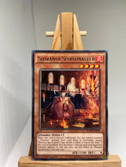 Shiranui Spiritmaster - Rare 1st Edition BOSH-EN033 - NM - YuGiOh - Image 1