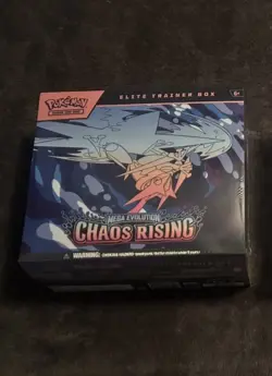 POKEMON Chaos Rising 9x LOT ETB Elite Trainer Boxes Factory SEALED - Image 1