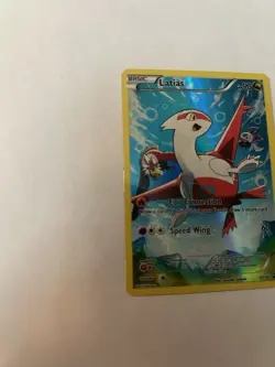 Pokemon TCG Latias XY78 XY Full Art Black Star Promo Holo - Lightly Played MP - Image 2