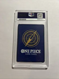 2023 One Piece Crocodile OP04-060 Alt Art PSA 10 - Image 2