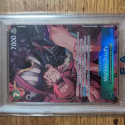PSA 10 Monkey D. Luffy (Alt Art) Paramount War OP02-041 EN One Piece great cert# - Image 2