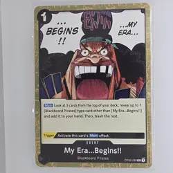 Emperors in the New World #OP09-096 My Era...Begins!! Foil - Image 1