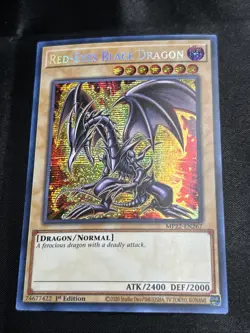 Yugioh Holo Bleed Red-Eyes Black Dragon MP22-EN267 Prismatic Secret Rare NM - Image 4