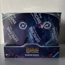 Disney Lorcana - Ursula's Return Starter Deck Display Case🔥Factory Sealed - Image 1
