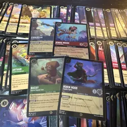 Disney Lorcana Rise Of The Floodborn COMPLETE Non Foil 204/204 Full Set - Image 2