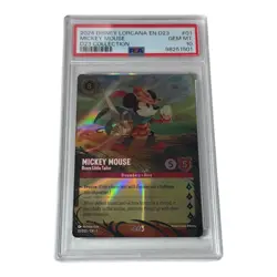 Disney Lorcana D23 Collection Mickey Mouse - Brave Little Tailor #01 PSA 10 - Image 1