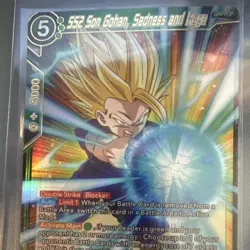 Bandai Dragon Ball Super Card Game SS2 Son Gohan, Sadness and Rage SR BT27-059 - Image 3