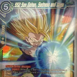 Bandai Dragon Ball Super Card Game SS2 Son Gohan, Sadness and Rage SR BT27-059 - Image 5