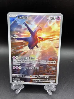 Pokemon TCG Latios 203/191 Surging Sparks Illustration Rare Card Holo NM - Image 1