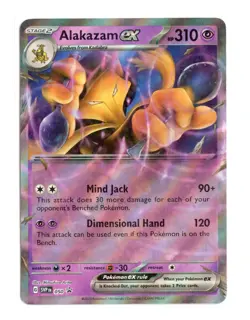 Alakazam ex - 050 Promo Holo SV: Scarlet & Violet Promo Cards Pokemon NM - Image 1
