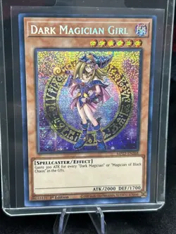 Yugioh Holo Bleed Dark Magician Girl MP22-EN268 Prismatic Secret Rare NM - Image 2