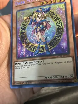 Yugioh Holo Bleed Dark Magician Girl MP22-EN268 Prismatic Secret Rare NM - Image 3