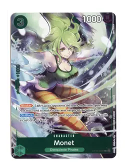 Monet (Event Pack Vol. 3) OP05-036 UC One Piece One Piece Promotion Cards NM - Image 1