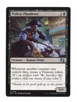 Pitiless Plunderer U 476 Regular Foundations Jumpstart MTG Card NM - Image 1