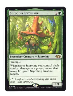 Shroofus Sproutsire (Anime) R 54 Regular Foundations Jumpstart MTG Card NM - Image 1
