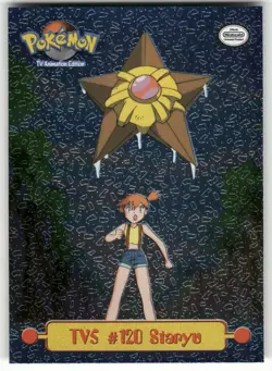 Staryu #81 Silver Sand Foil Topps Trading Cards Series 1 Pokemon Near Mint - Image 1