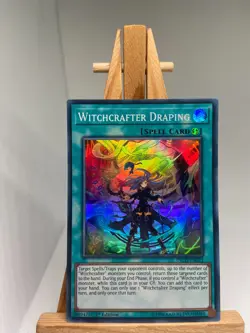 Witchcrafter Draping - Super Rare 1st Edition INCH-EN023 - NM - YuGiOh - Image 1