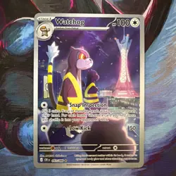 Watchog- 097/086 - Chaos Rising - Illustration Rare - Pokemon Card Full Art - Image 1