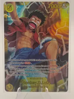 Monkey.D.Luffy OP15-119 SEC Foil One Piece Card - Adventure On Kami’s Island NM - Image 1