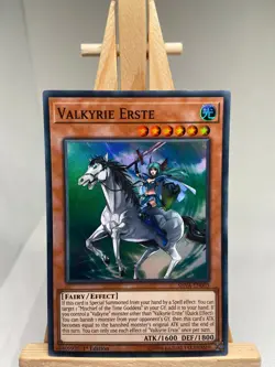 Valkyrie Erste - Super Rare 1st Edition SHVA-EN003 - NM - YuGiOh - Image 1